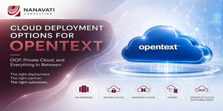 Cloud Deployment Options for OpenText: OCP, Private Cloud, and Everything In Between